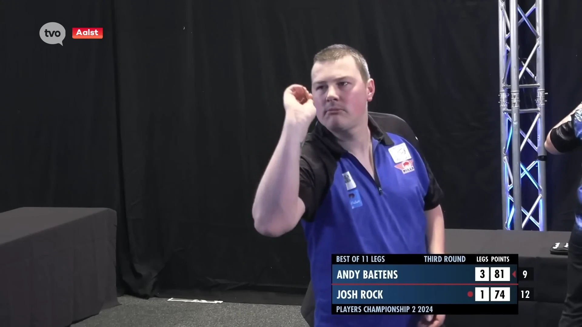 Darts: Andy Baetens uit Aalst vanavond oog in oog met wereldkampioen Luke Littler