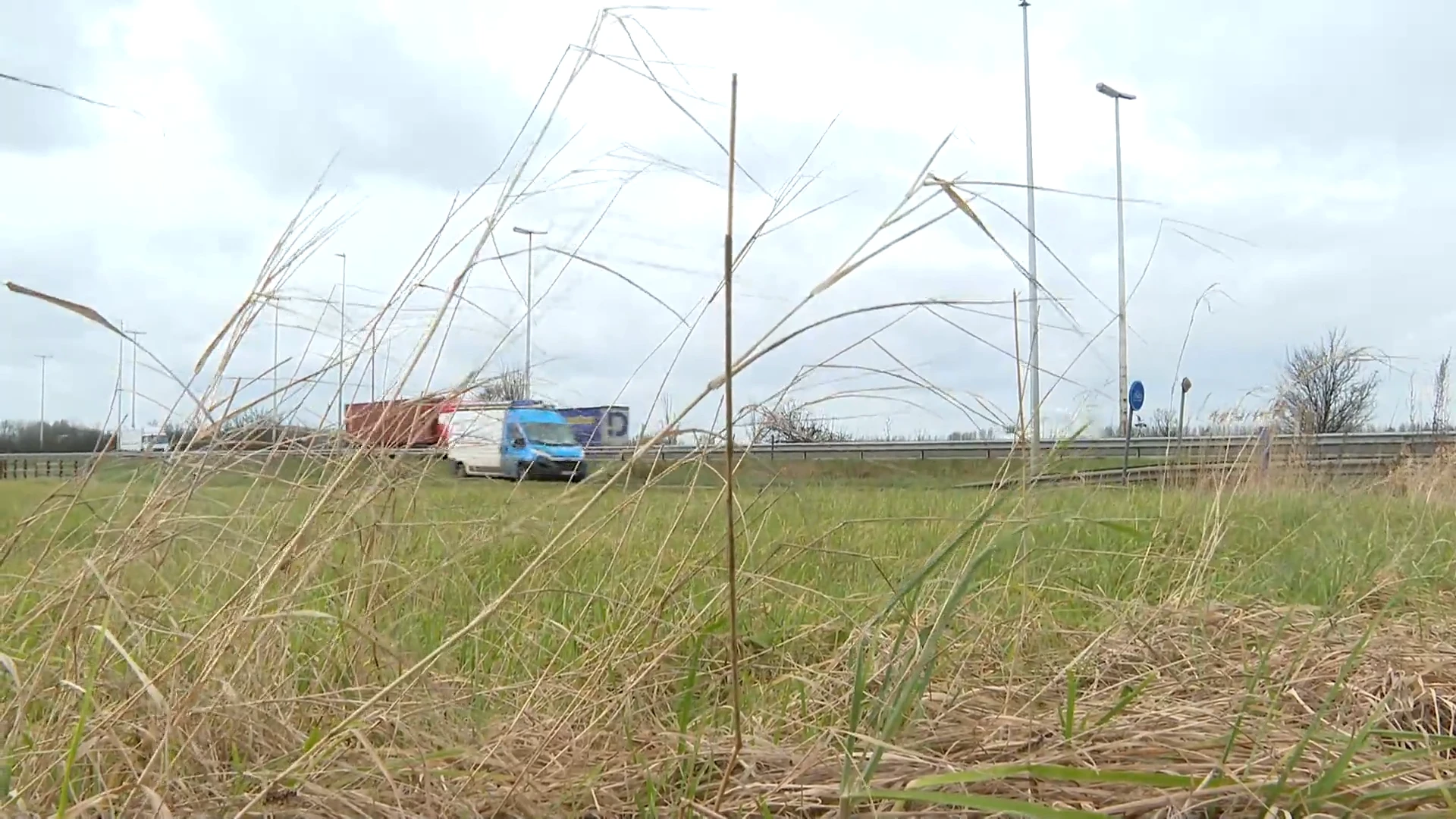 Protest tegen mogelijke komst van zonnepark op landbouwgrond in Sint-Gillis-Waas