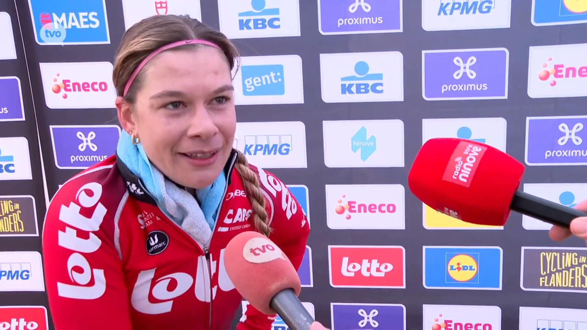 Mieke Docx (Lotto Ladies): "Deze Omloop was één grote mindfuck"