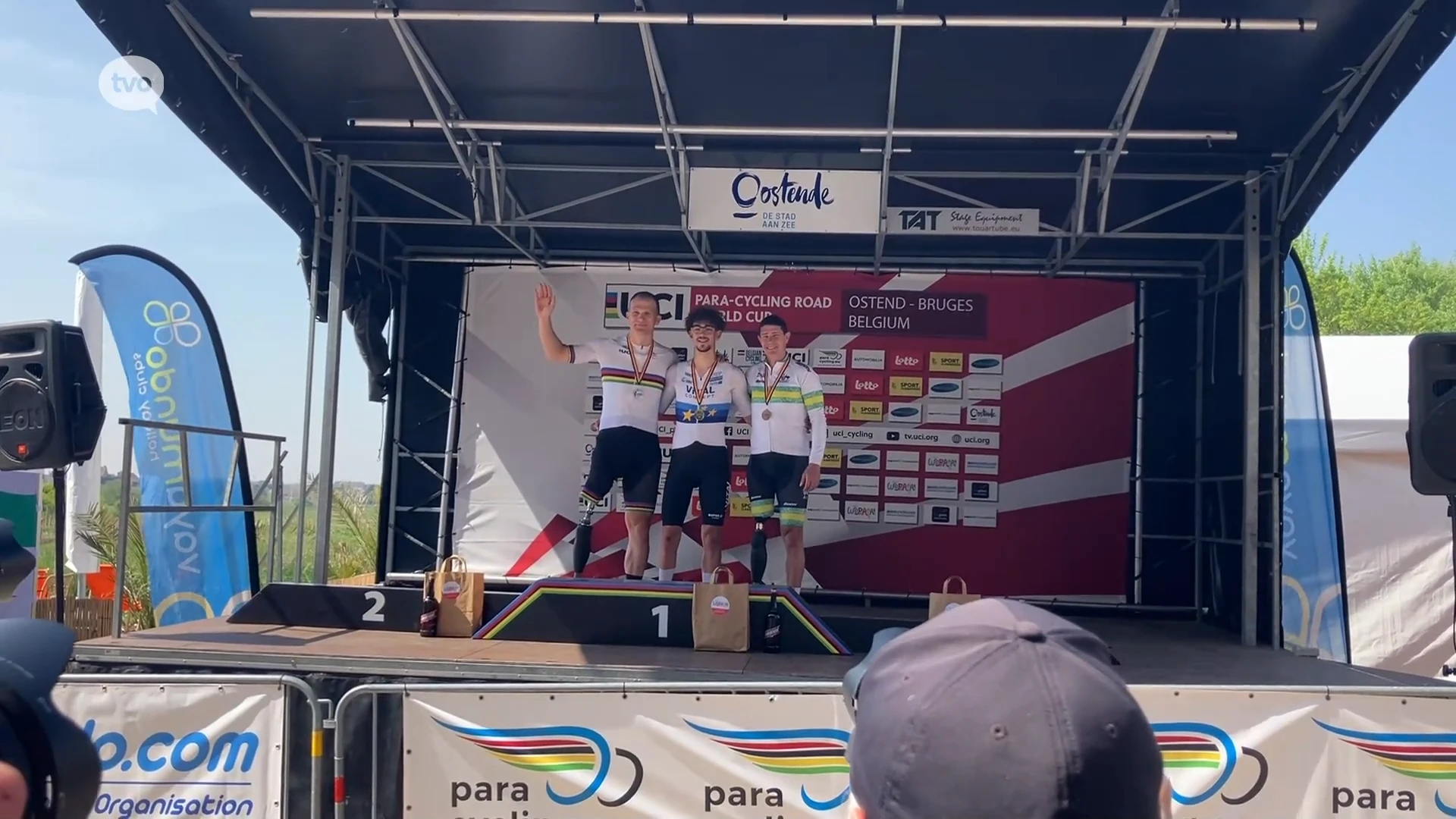 Ewoud Vromant rijdt naar zilver op wereldbeker tijdrijden in Oostende