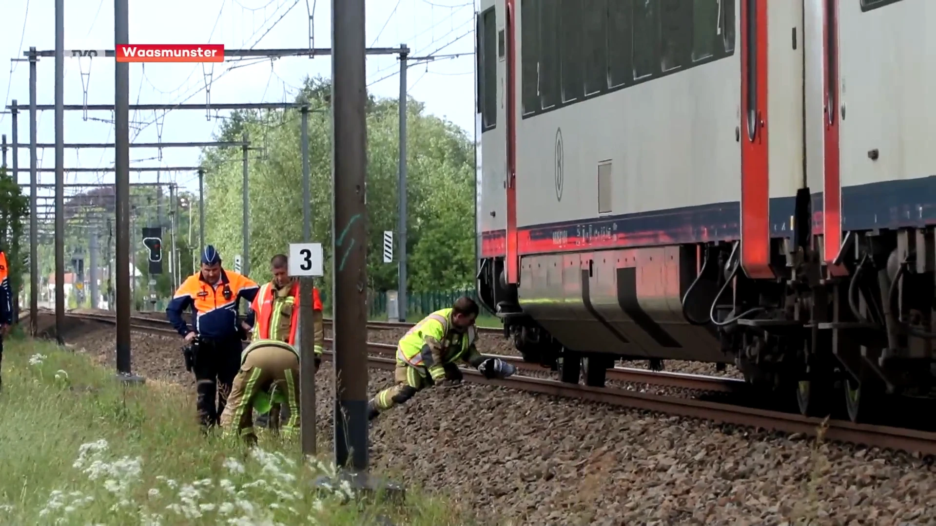 200 treinreizigers geëvacueerd in Waasmunster na fatale persoonsaanrijding