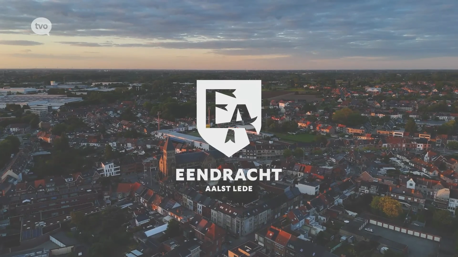 Geen groen meer, het nieuwe clublogo van Eendracht Aalst Lede is zwart en wit