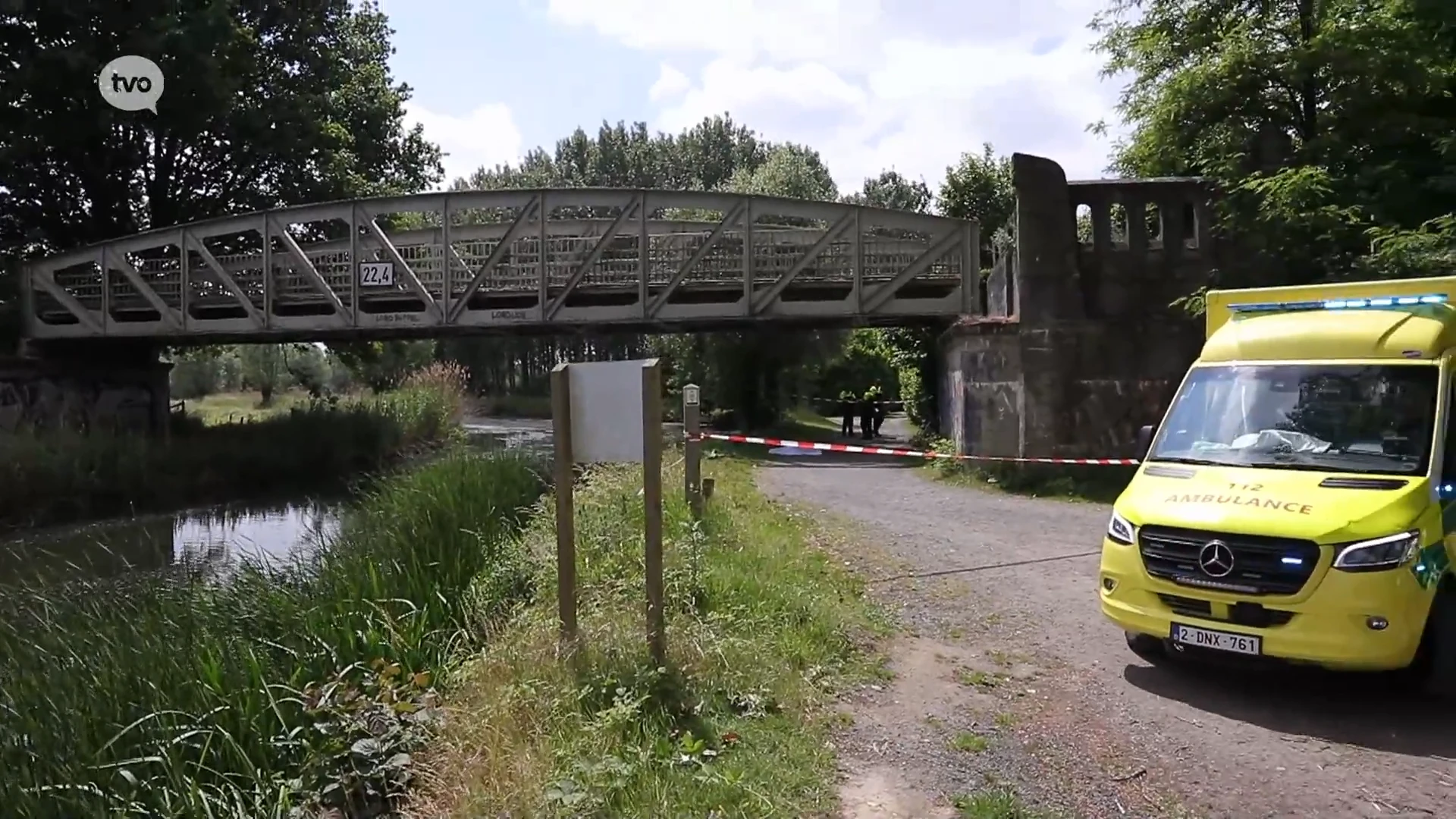 Bejaarde man met rollator verdrinkt in Moervaart in Eksaarde