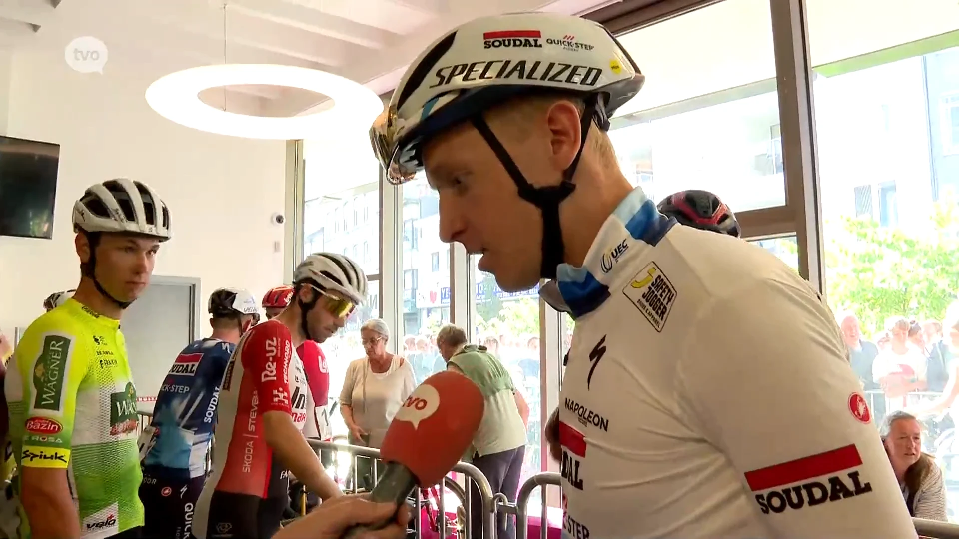 Tim Merlier brengt Europese kampioenentrui naar Aalst: "Ik hoop dat de snelste man hier gaat winnen in de sprint"