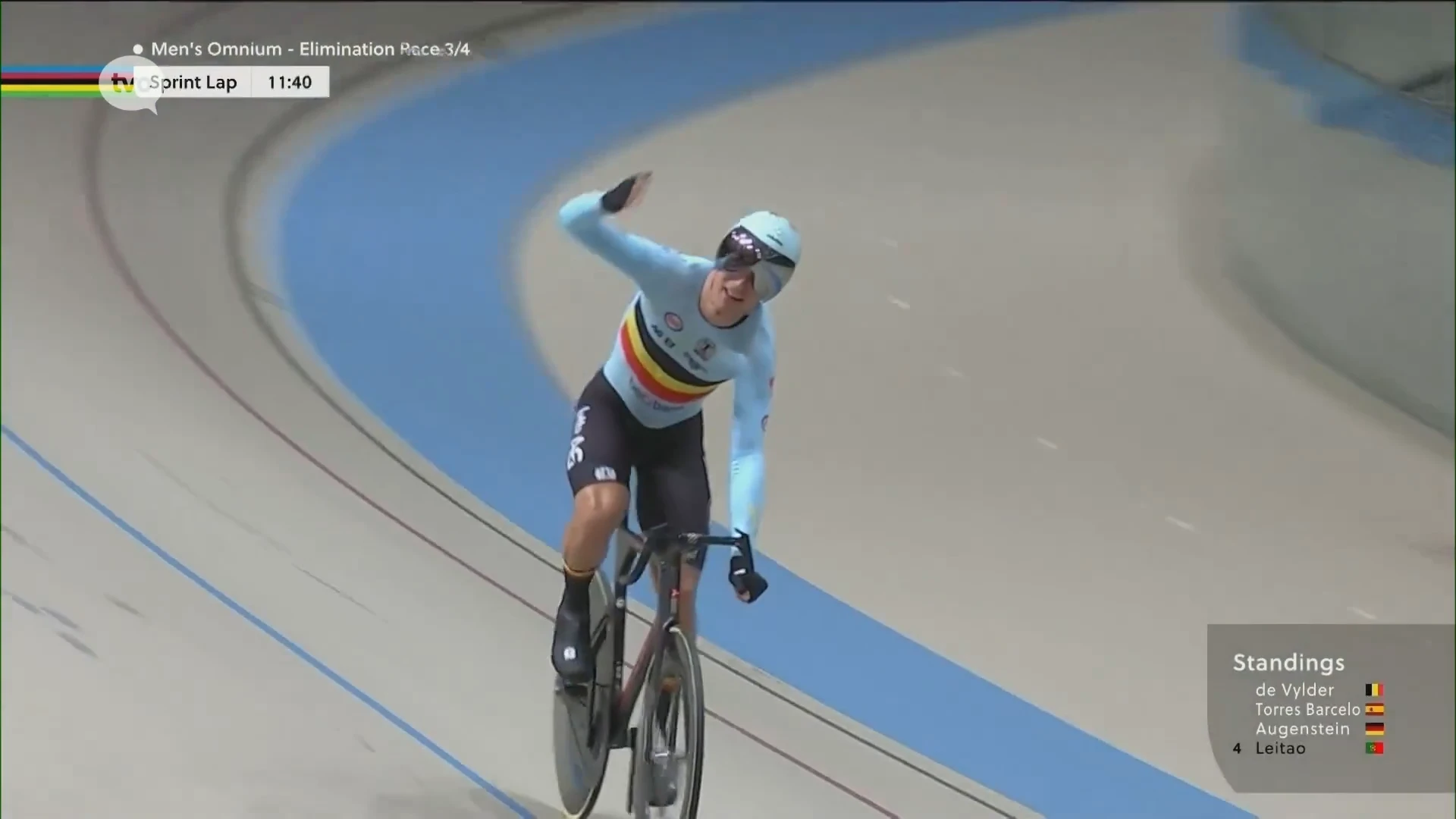 Hoofdafbeelding voor artikel Lindsay De Vylder pakt brons…