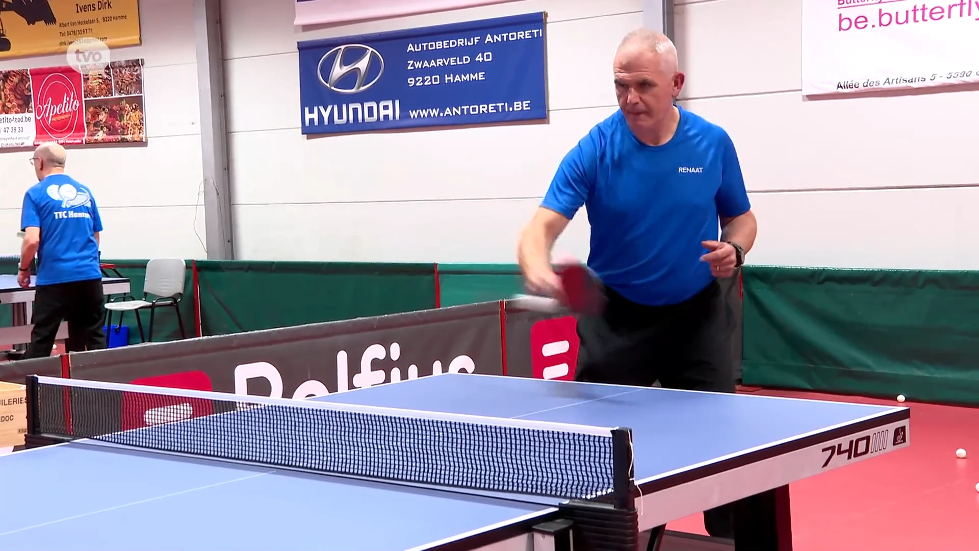 Hoofdafbeelding voor artikel Laatste training tafeltennis…