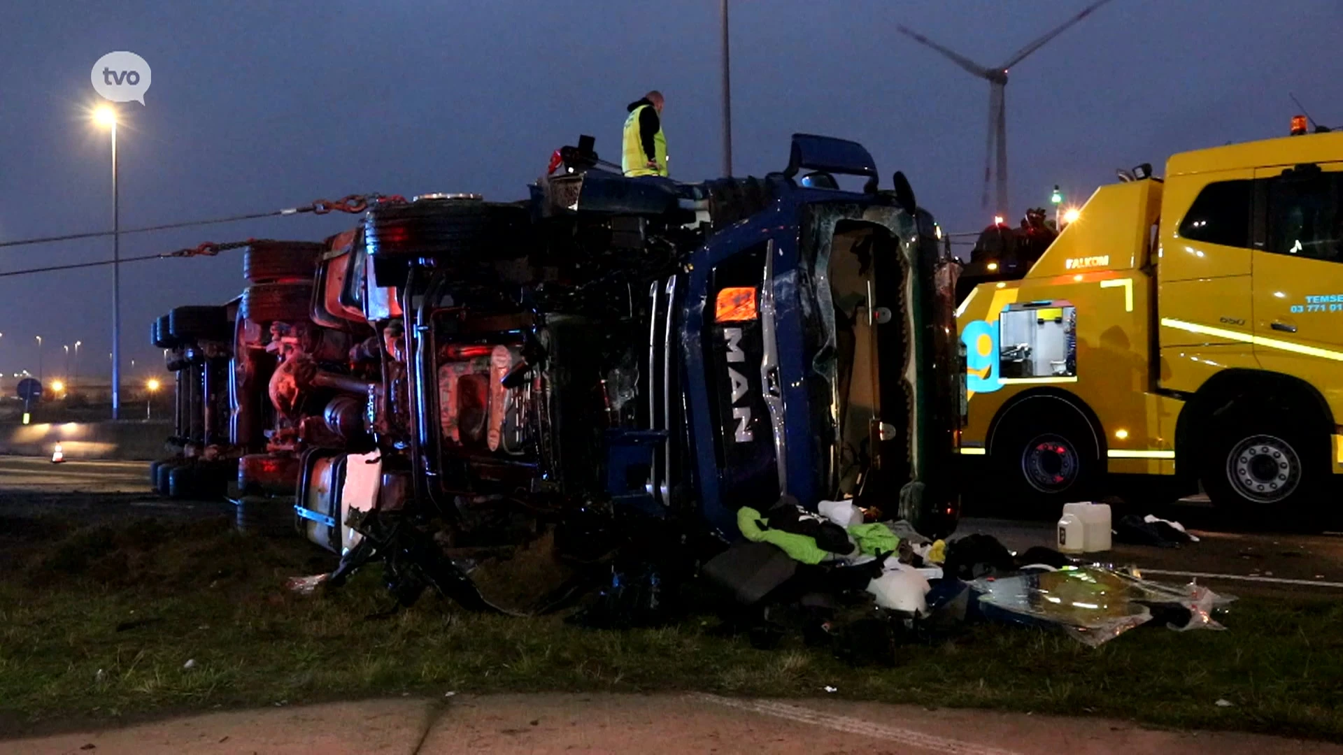 Hoofdafbeelding voor artikel Stomdronken trucker veroorzaakt…