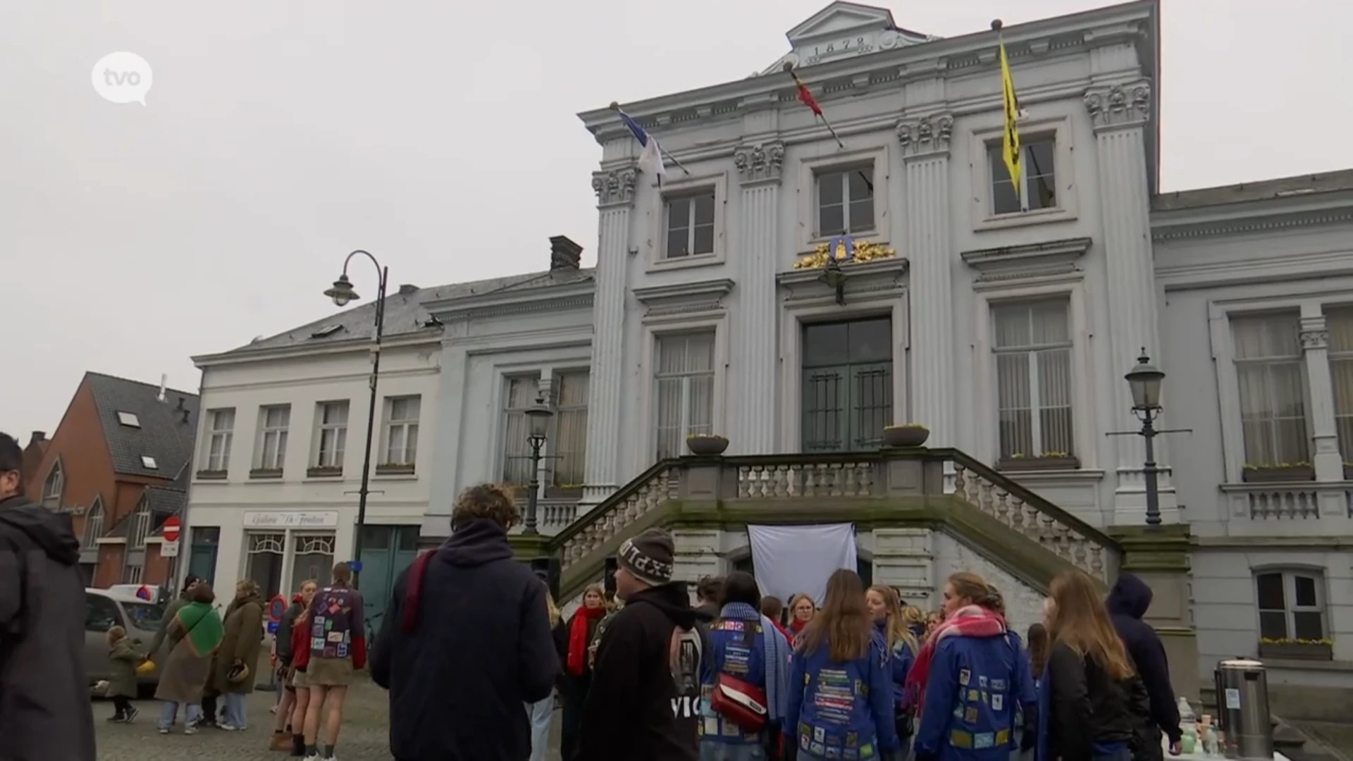 Hoofdafbeelding voor artikel Lebbeekse jeugd voert symbolische…