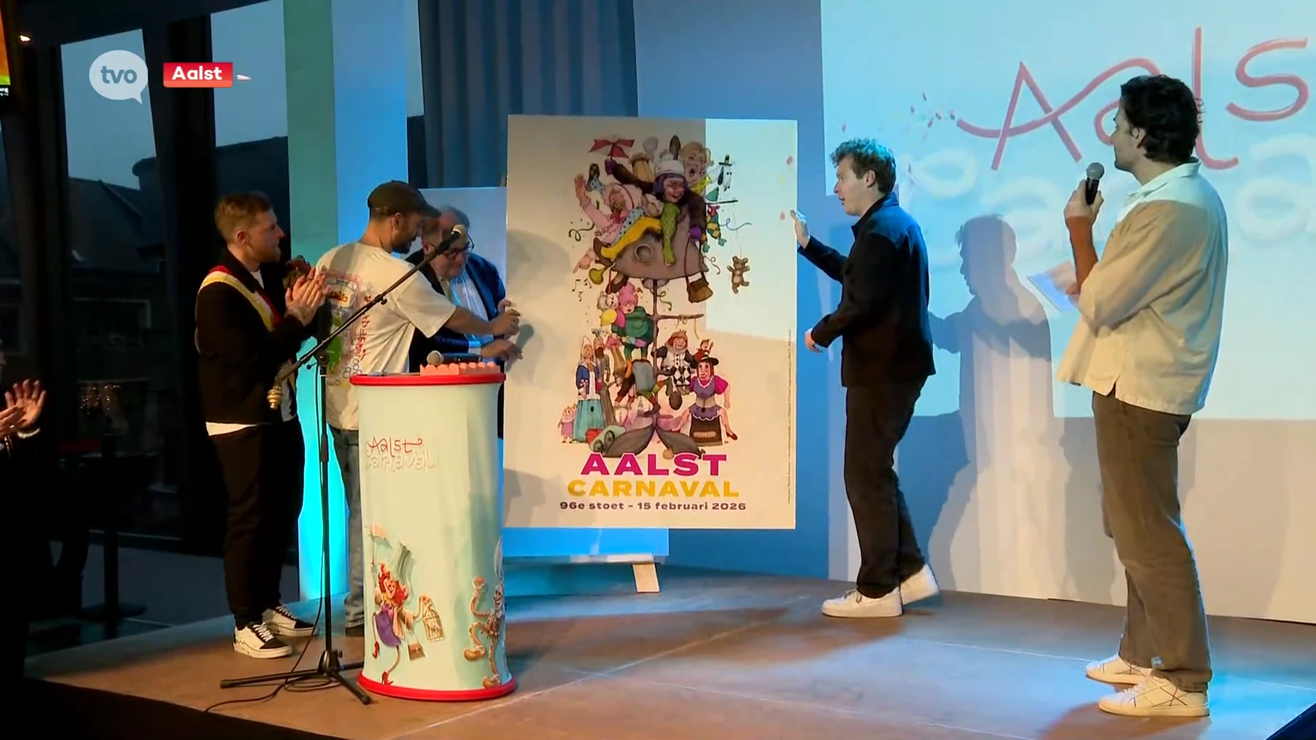 Hoofdafbeelding voor artikel Nikolas Keppens ontwerpt carnavalsaffiche,…