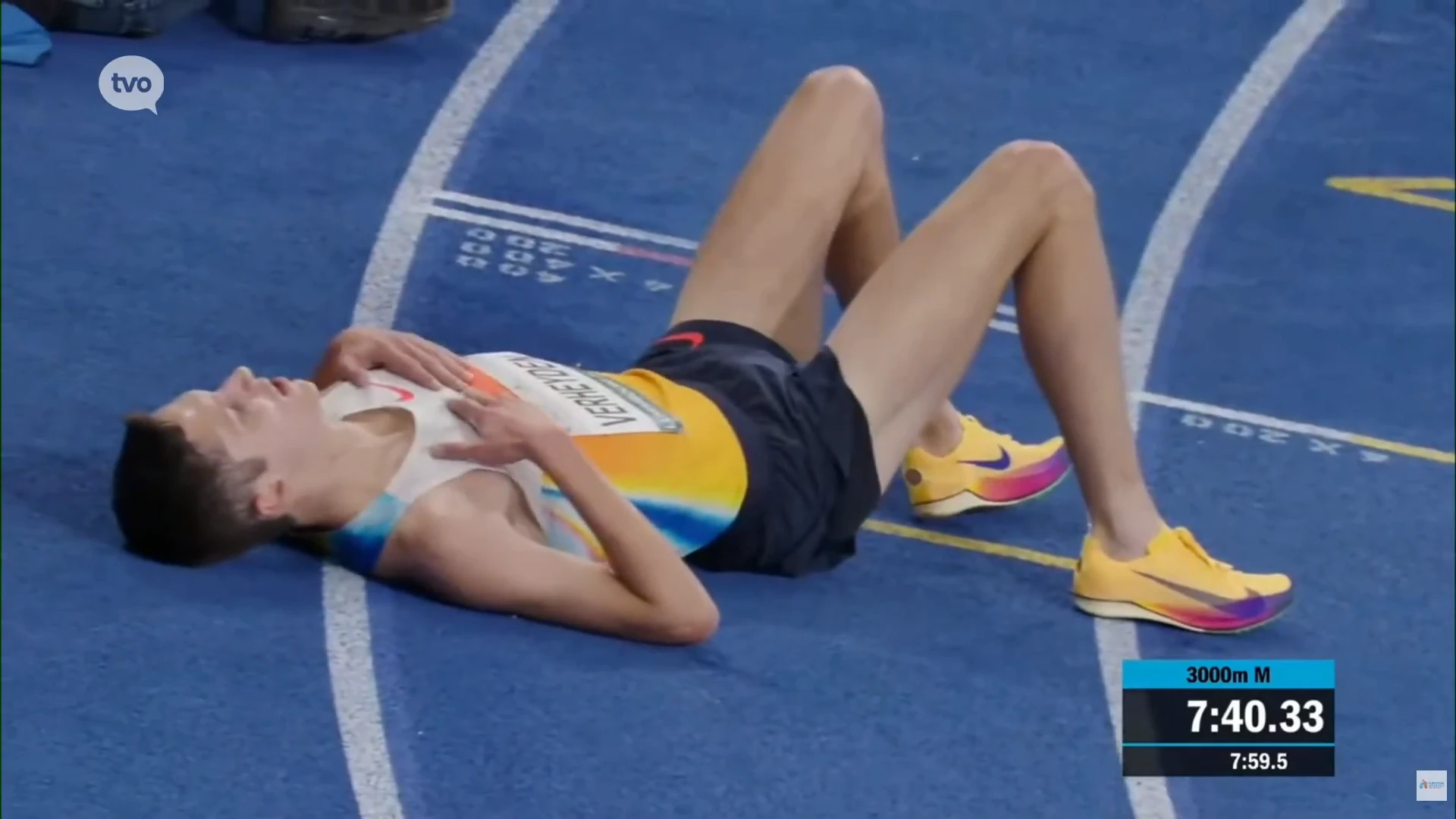 Hoofdafbeelding voor artikel Atleet Ruben Verheyden viert…