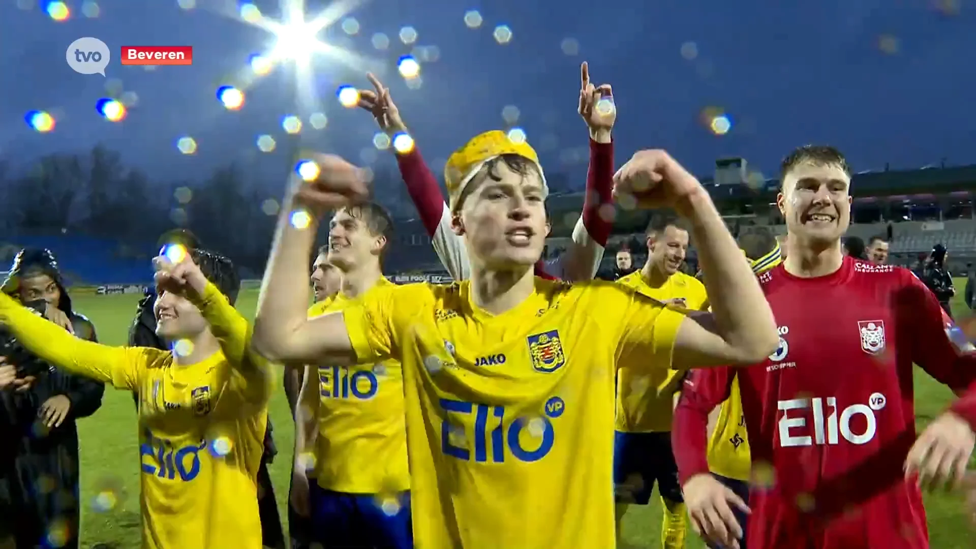 SK Beveren wint met 1-4 van Patro en speelt volgend jaar in eerste klasse