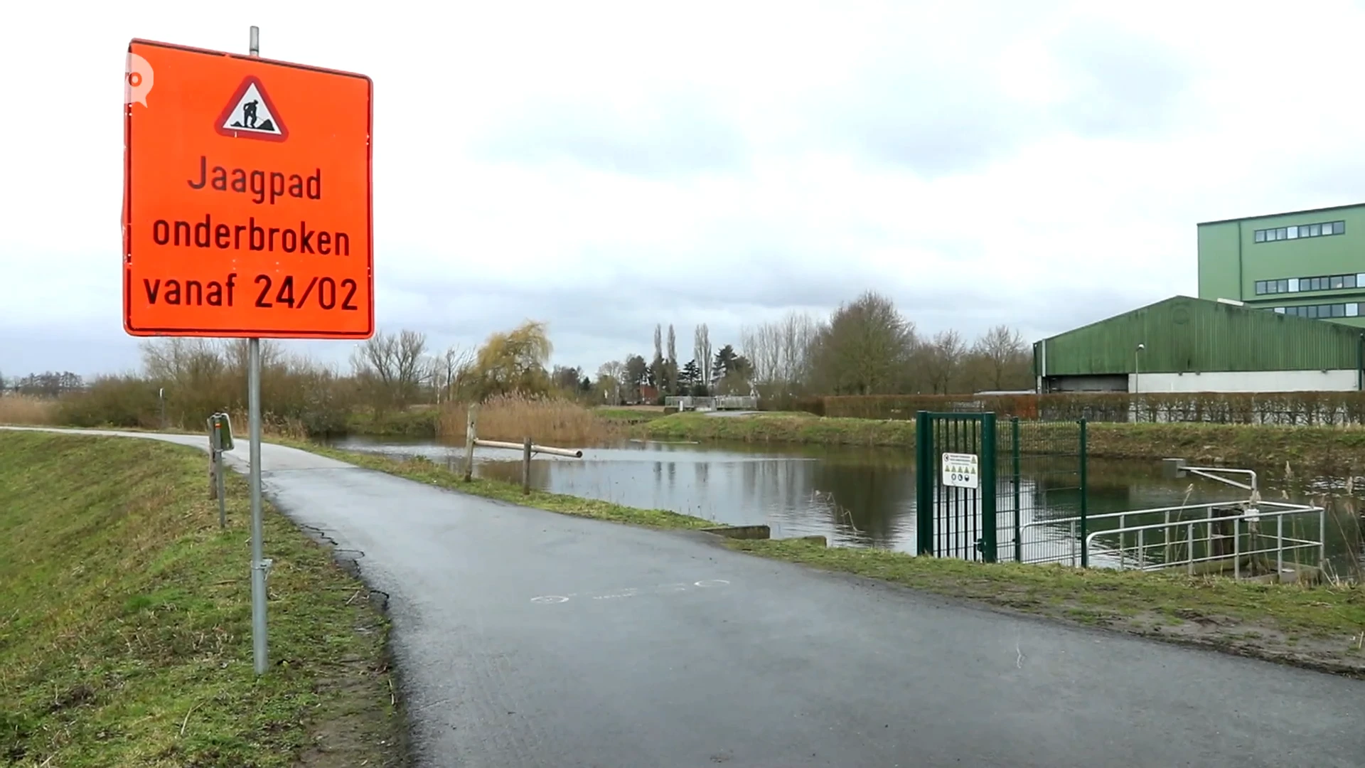 Hoofdafbeelding voor artikel Jaagpad naast Durme tussen…