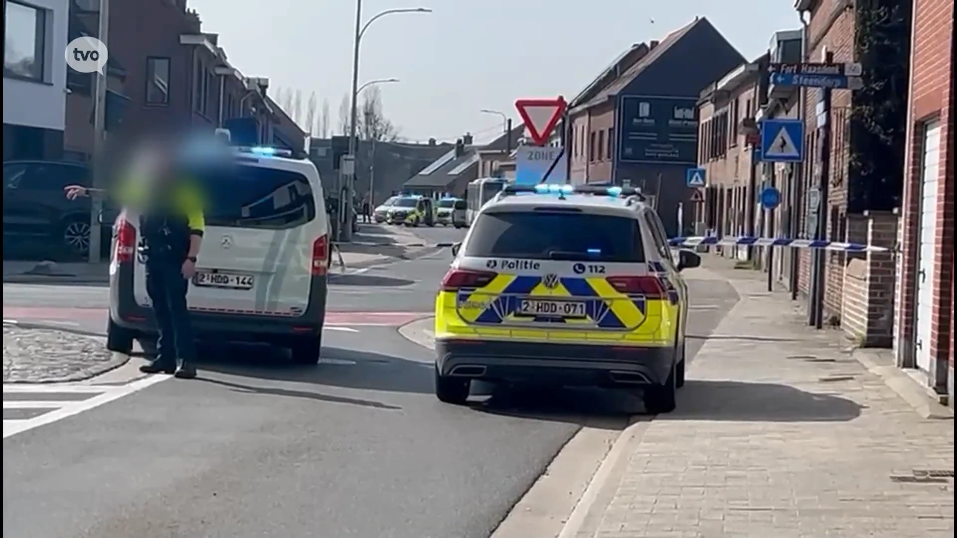 Buurt afgesloten in Haasdonk na incident op Lijnbus