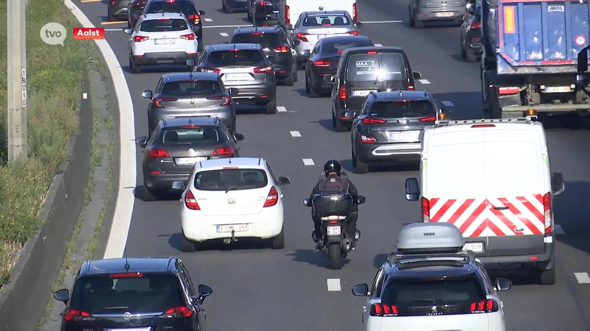 Hoofdafbeelding voor artikel E40 in Aalst gaat heel het…