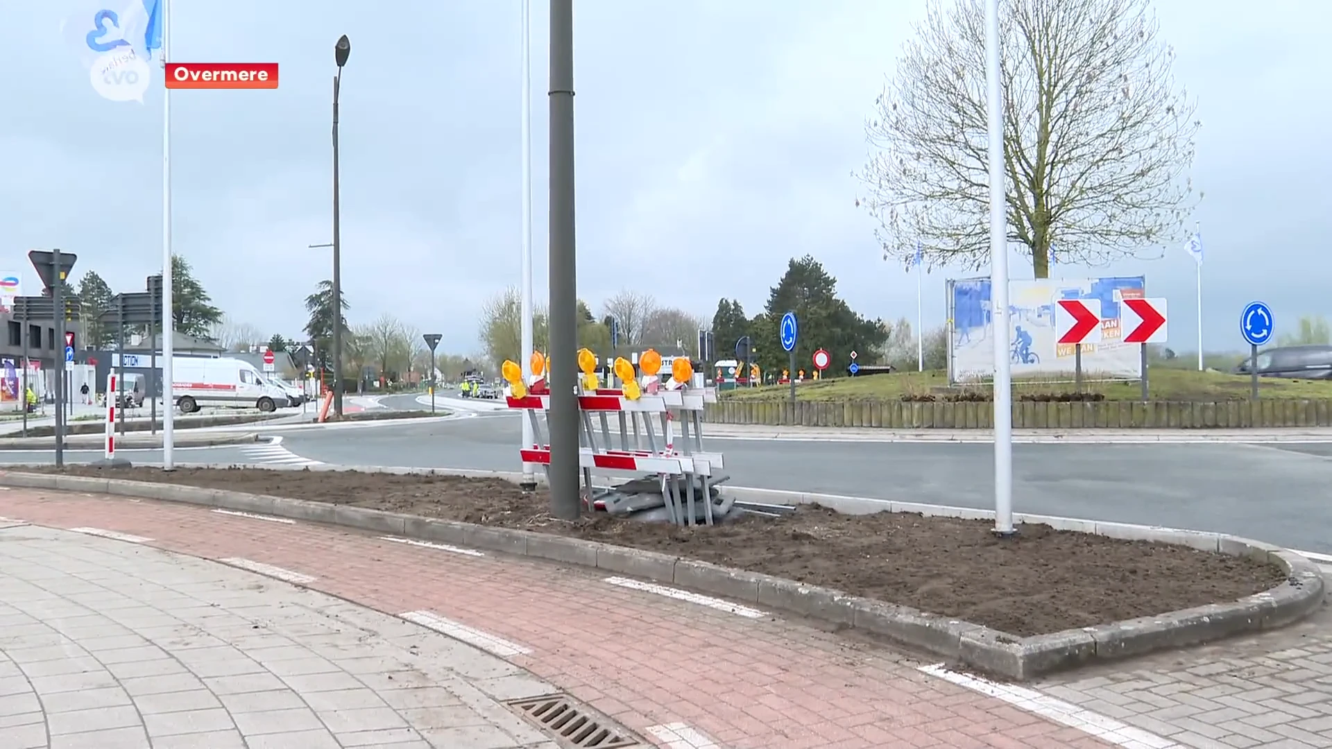 Hoofdafbeelding voor artikel Werken aan rotonde De Klappel…