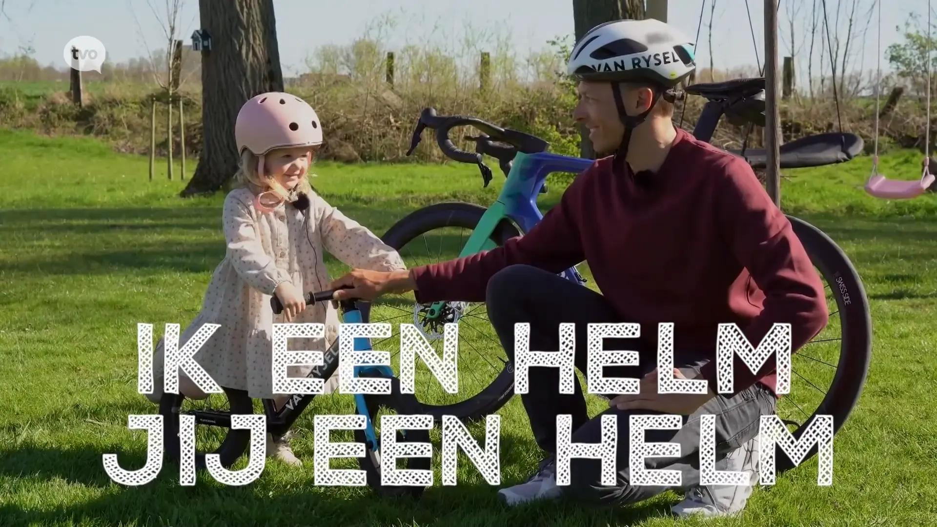 Hoofdafbeelding voor artikel Fietshelmdag: profwielrenner…