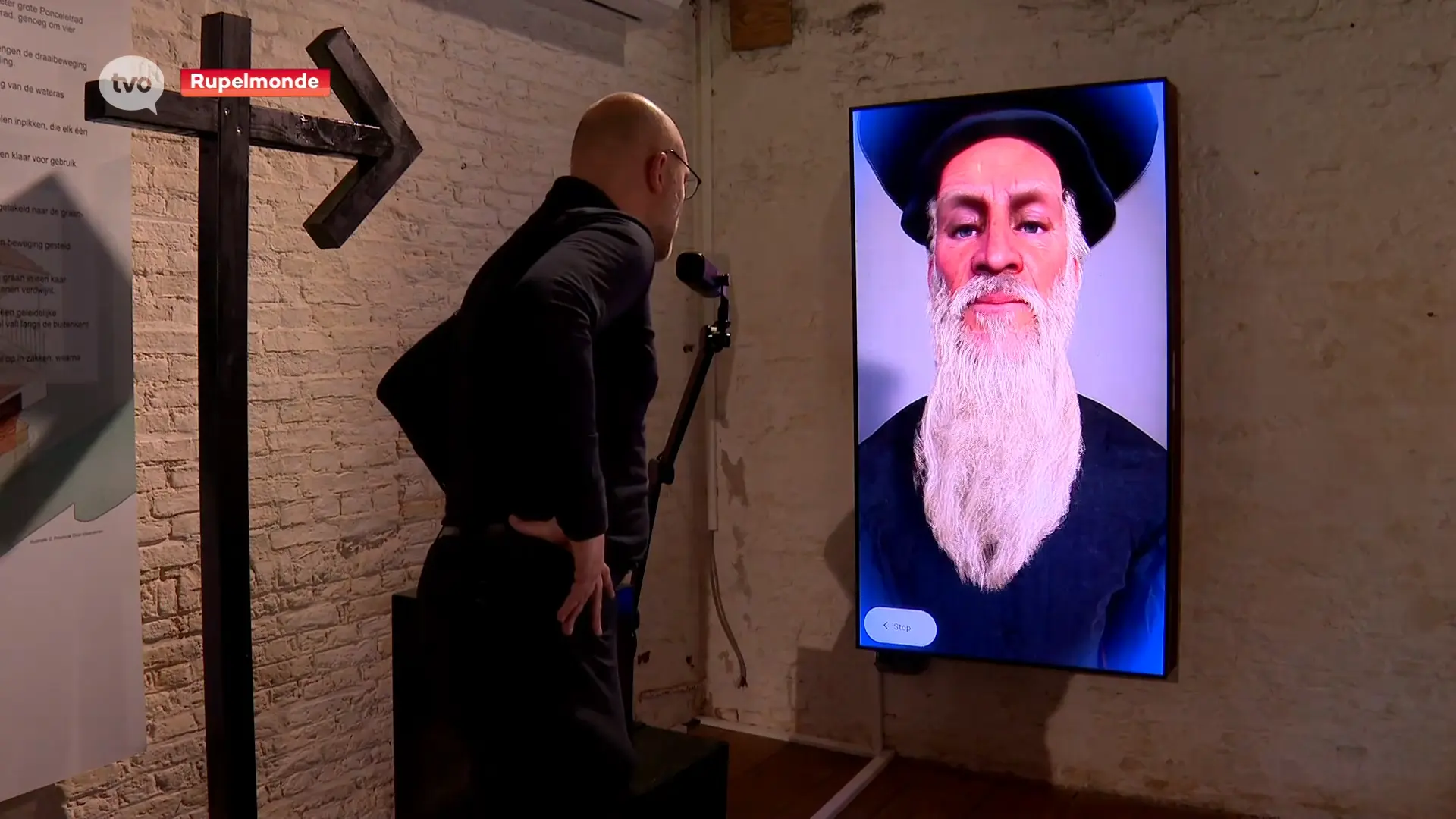 Praatje slaan met 514-jaar oude cartograaf Mercator? Het kan op Mercatoreiland in Rupelmonde