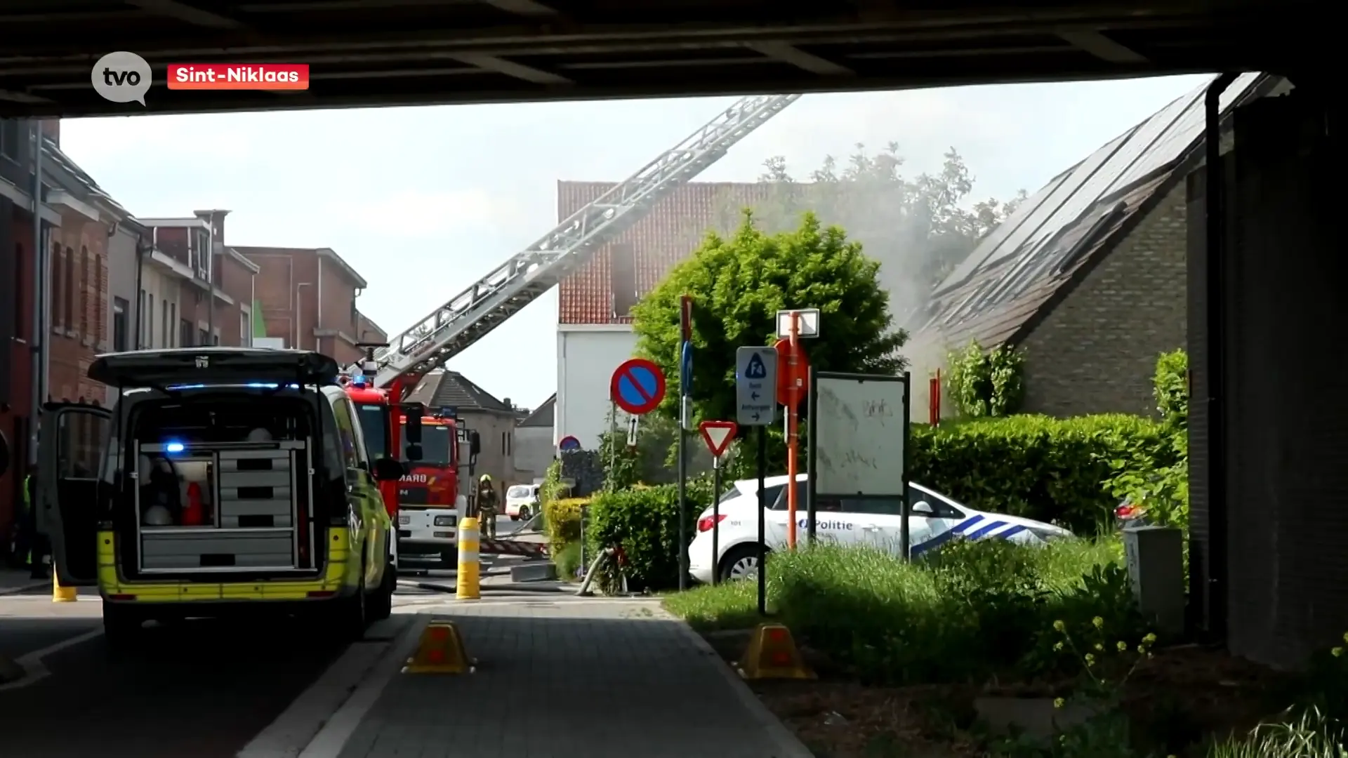 Hoofdafbeelding voor artikel Woningbrand in Sint-Niklaas,…