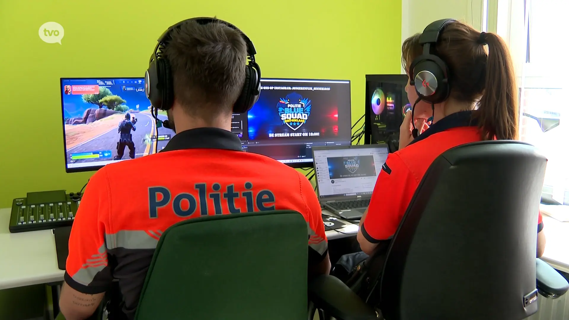 Hoofdafbeelding voor artikel Gamende Sint-Niklase politieagent…