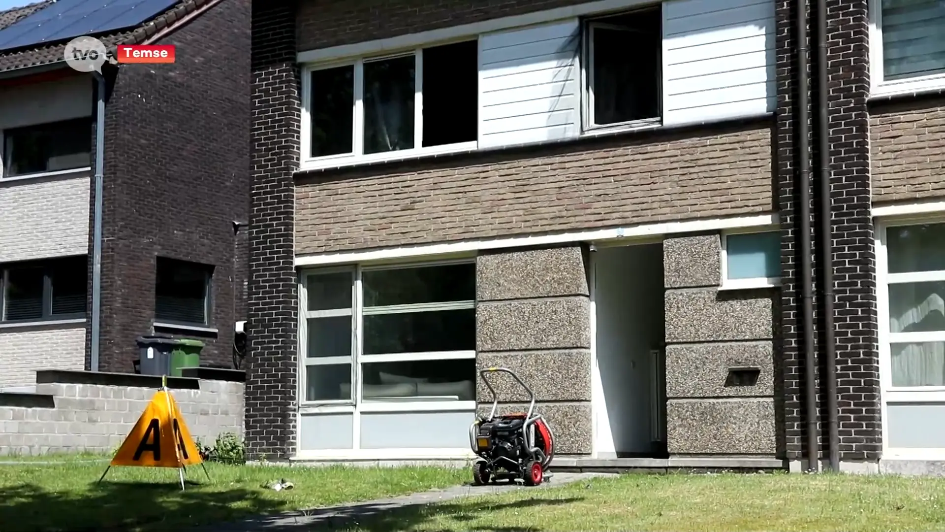 Hoofdafbeelding voor artikel Woningbrand in Temse, vermoedelijk…