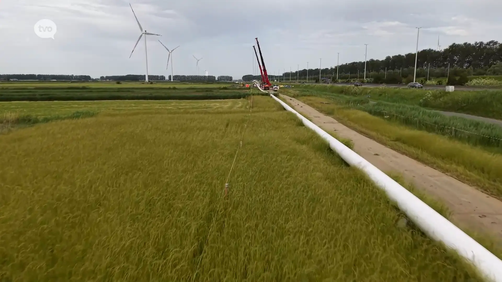 Hoofdafbeelding voor artikel Fluxys halfweg met aanleg…