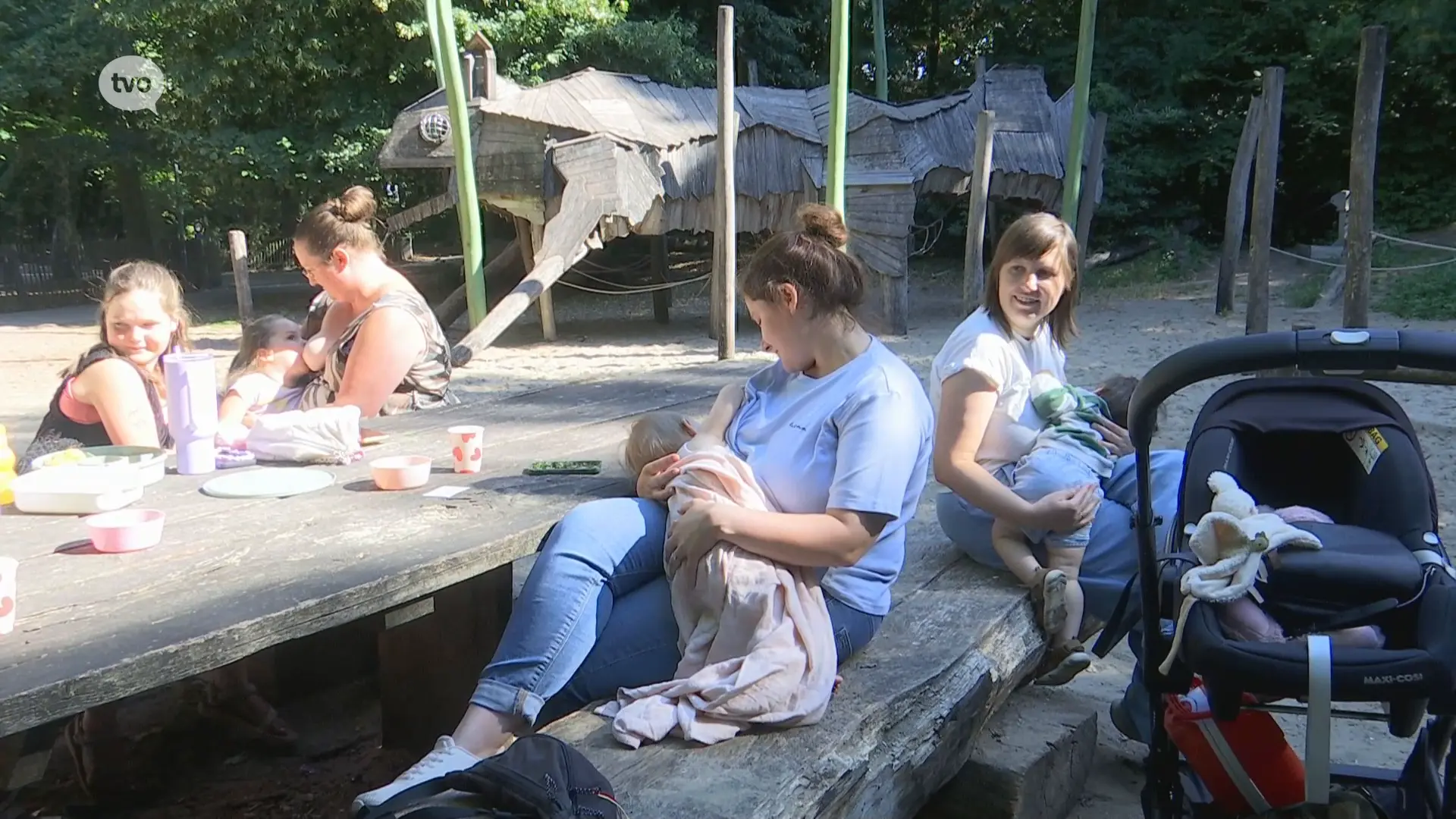 Actie op 7 plaatsen in de regio: almaar meer ouders kiezen voor borstvoeding