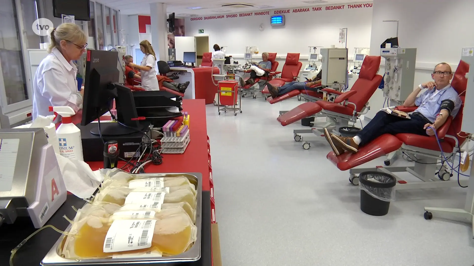 Hoofdafbeelding voor artikel "Geef bloed": bloedvoorraden…