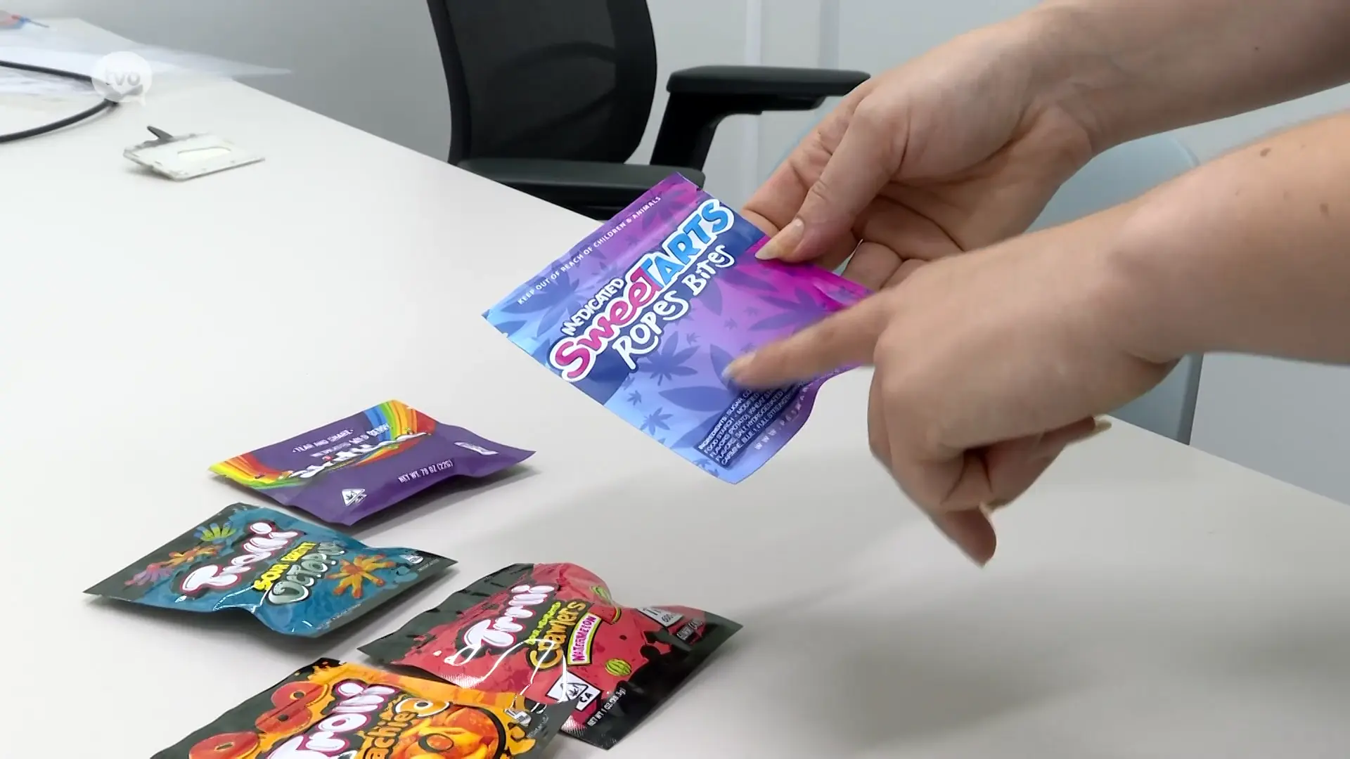 Drugs in snoepverpakking: politie Aalst neemt meer dan 200 zakjes met THC-gummies in beslag
