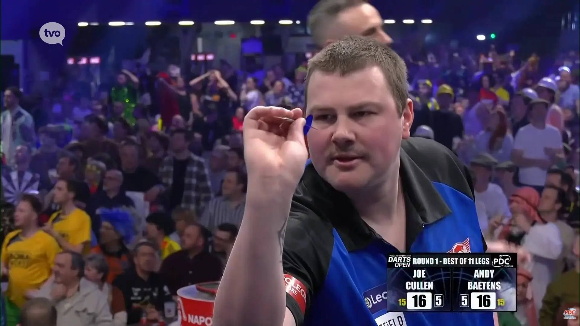 Hoofdafbeelding voor artikel Darter Andy Baetens plaatst…