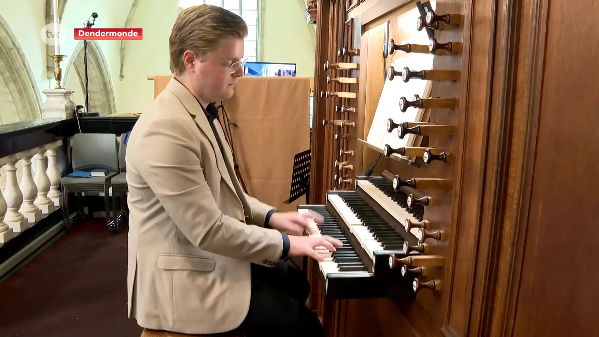 Hoofdafbeelding voor artikel Uniek orgelconcert in Dendermonde…