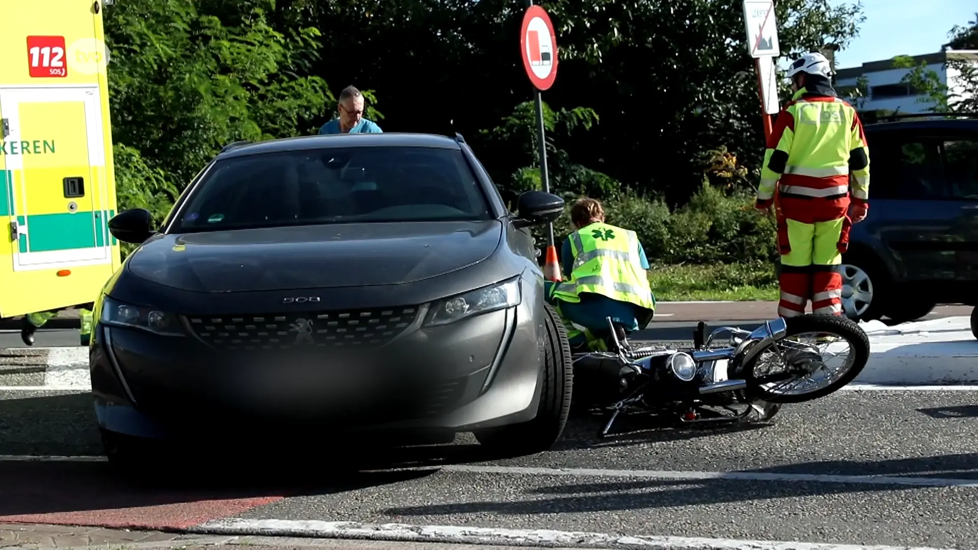 Hoofdafbeelding voor artikel Motorrijder kritiek na botsing…