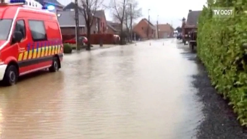 Ook wateroverlast in Buggenhout