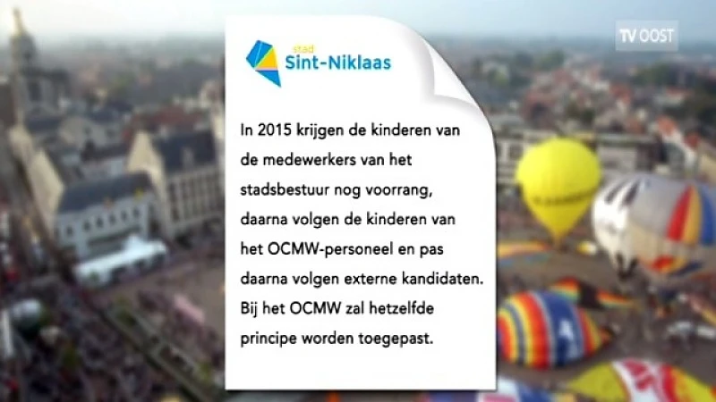 Jong Vld: Sint-Niklaas discrimineert bij aanwerving jobstudenten