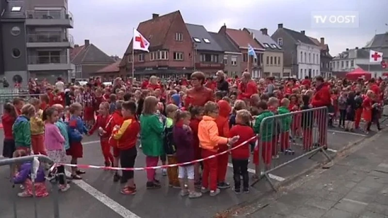 1300 leerlingen op Marktplein voor Scholen met een Hart