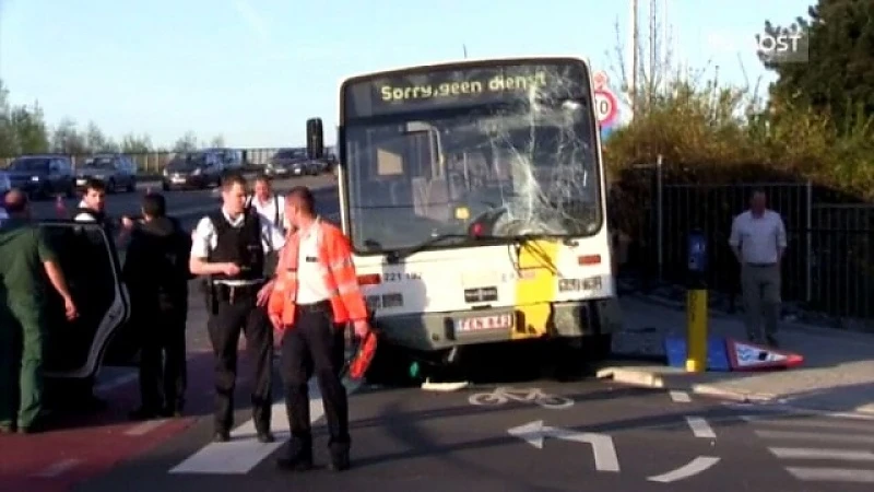 Bus op de loop in Aalst