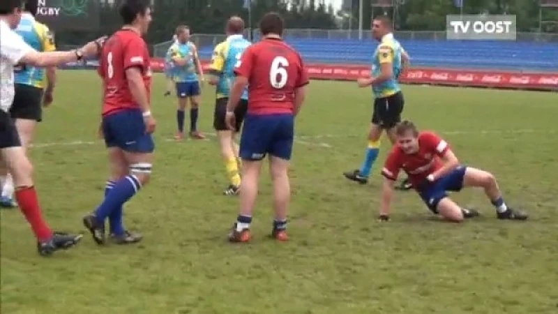 Rugbyspeler zakt in elkaar in Dendermonde