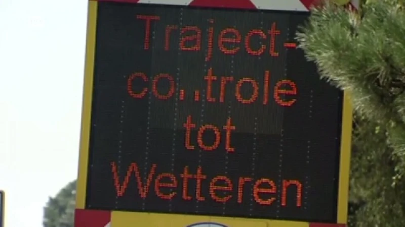 Trajectcontrole op E40 doet ons trager rijden