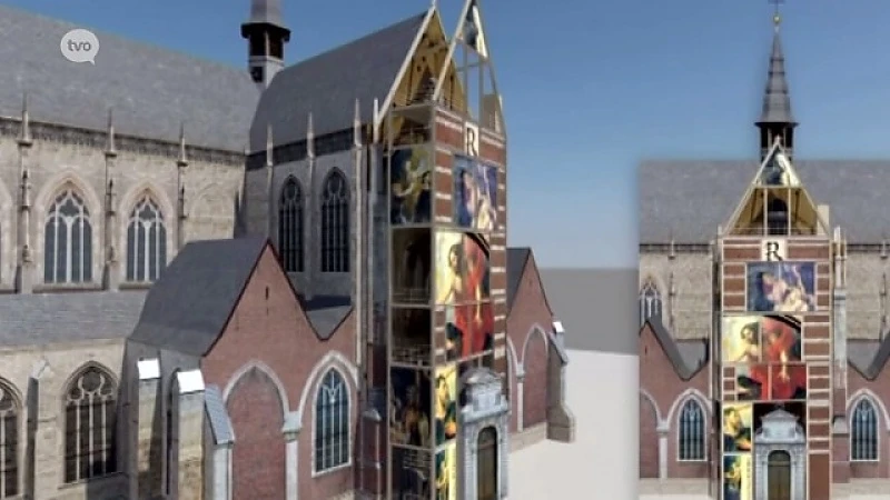 Eerste foto's restauratie Sint-Martinuskerk Aalst