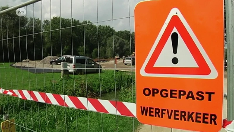 Provincie bouwt in overstromingsgebied