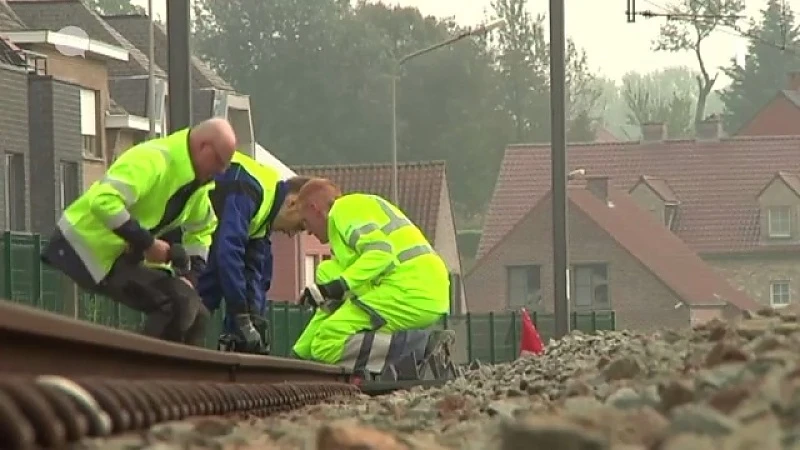 Infrabel legt struikelmatten aan in station Viane-Moerbeke