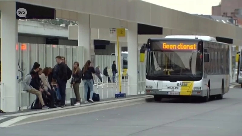 Veel hinder bij bus, tram en metro door nationale betoging