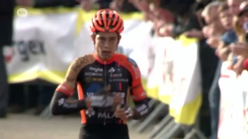 Wout Van Aert wint Kruibeekse Polderscross