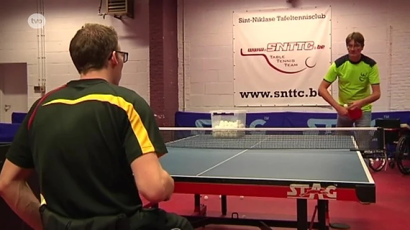 Hoofdafbeelding voor artikel Sint-Niklaas TV: G-Tafeltennistornooi…
