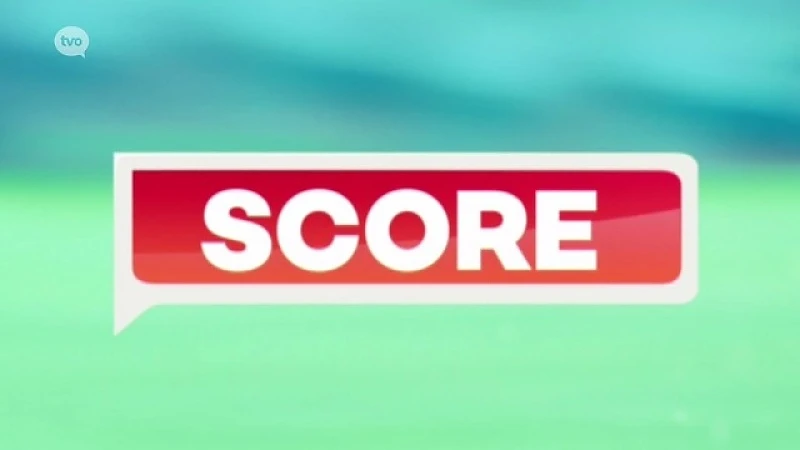 SCORE van zondag 22 november