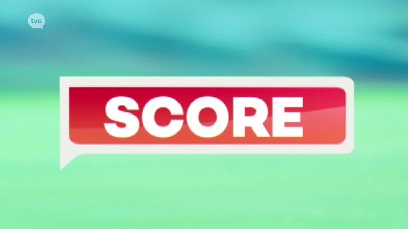 SCORE van zondag 13 maart