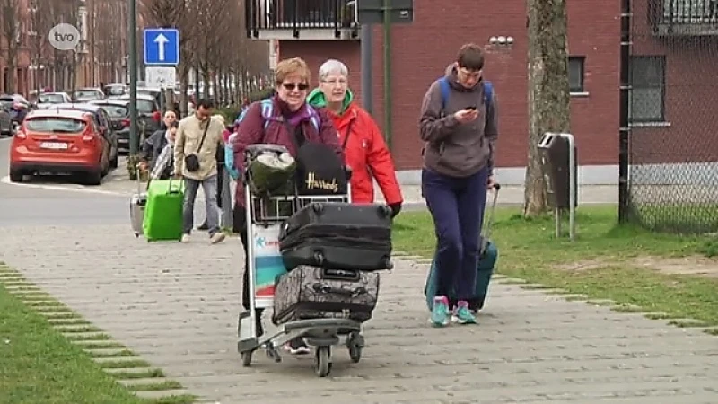 Aanslagen Brussel: Geëvacueerde streekgenoten zoeken troost bij elkaar