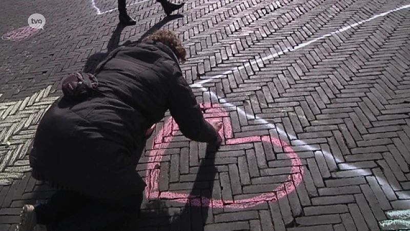 Vrede krijgt kleur op Grote Markt in Sint-Niklaas