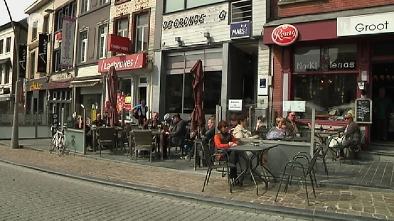 Deze zomer voor het eerst terrasjes op de Markt in Geraardsbergen