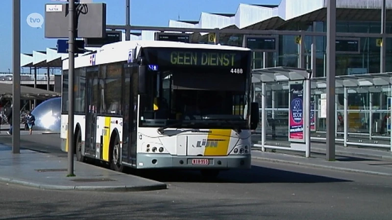 Vakbondsactie veroorzaakt hinder bij De Lijn in Oost-Vlaanderen