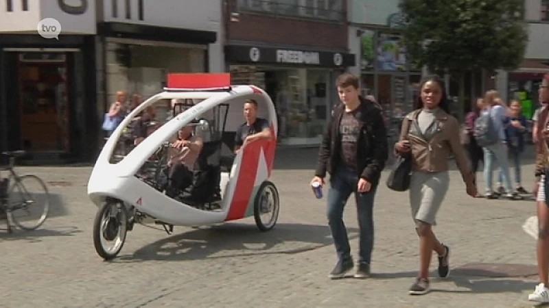 Neem de fietstaxi in Aalst